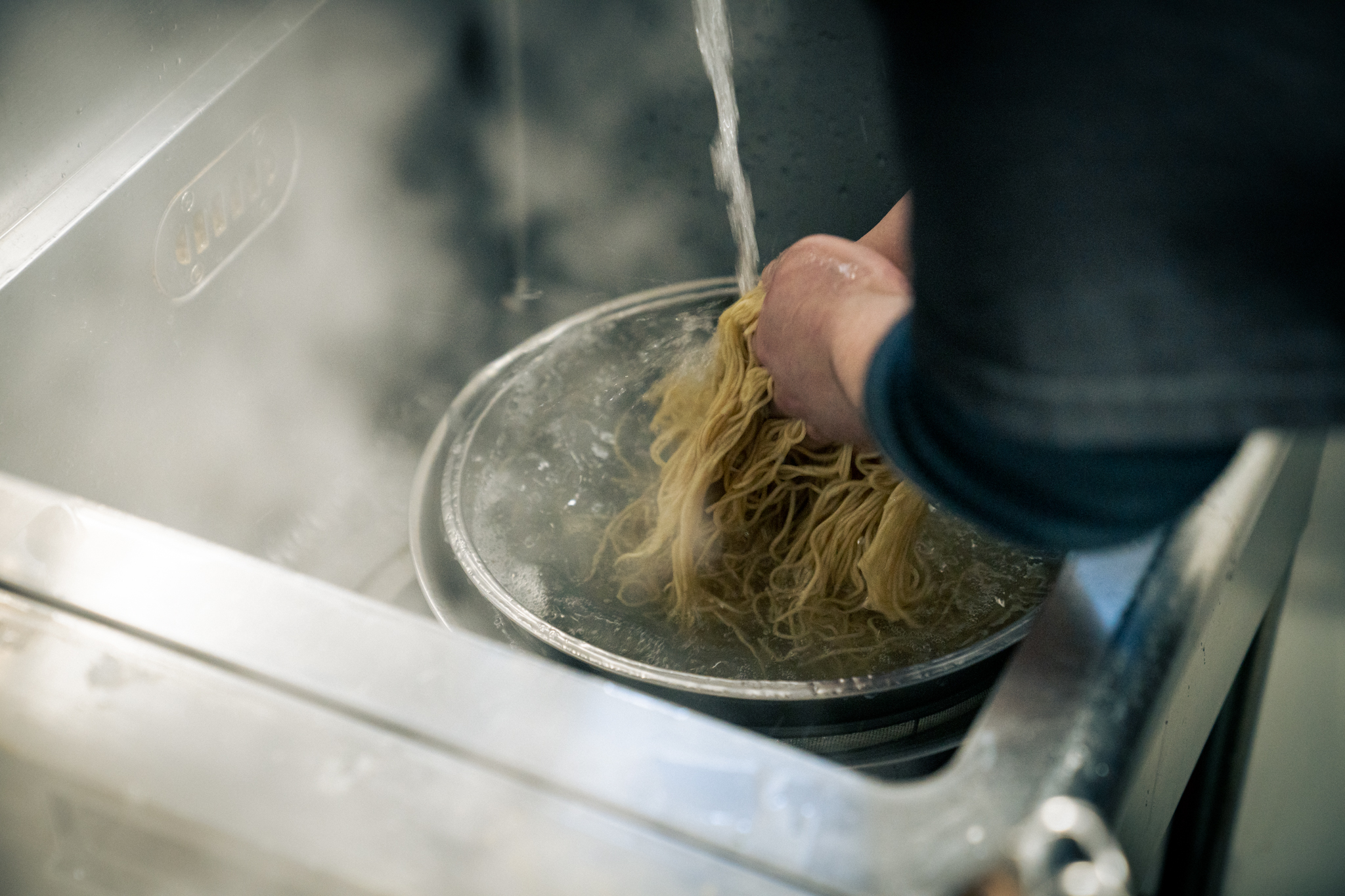 鍋から立ち上る蒸気